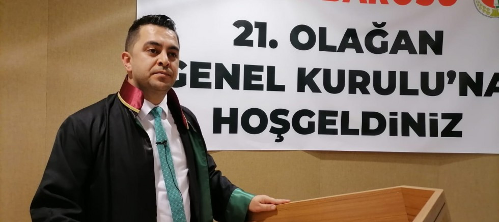 Kars Barosunun yeni başkanı Necat Yağcı oldu!