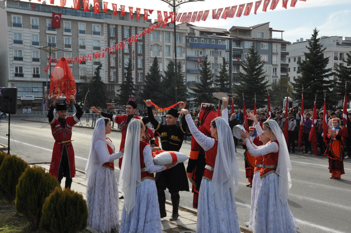 Kars'ın düşman işgalinden kurtuluşu kutlandı